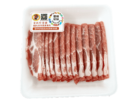 雲林珍香豬梅花火鍋肉片